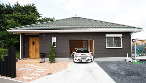 桧家住宅の平屋事例画像
